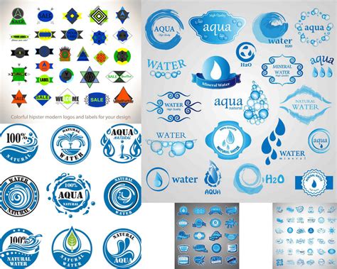 矿泉水品牌logo设计 - 123标志设计网™
