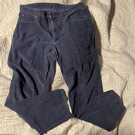 LL Bean corduroy pants, size 36 x 32 - Depop