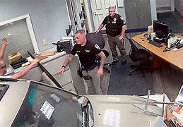 Image result for NJ man plows car into police station