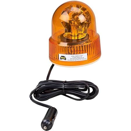 Wolo (3100-A) Beacon Light Rotating Emergency Warning Light - 12 Volt ...