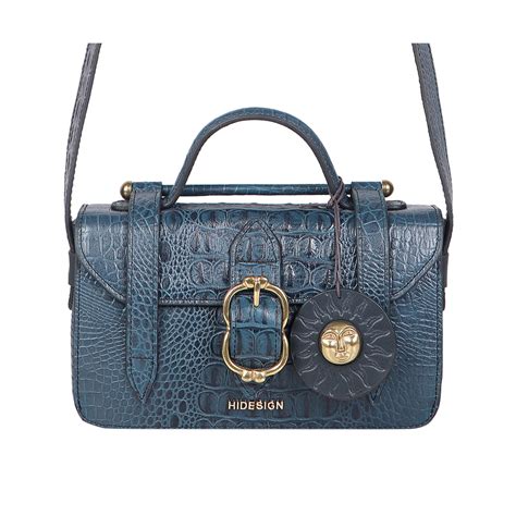 Buy Blue Ophelia 01 Satchel Online - Hidesign