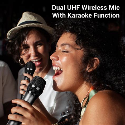 Zebronics Vox Pro DJ Speaker - 440W, Dual Mic, LED Lights