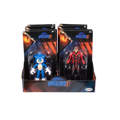 Sonic The Hedgehog 3 Movie 2.5 inch Action Figures Assortment Sold ...