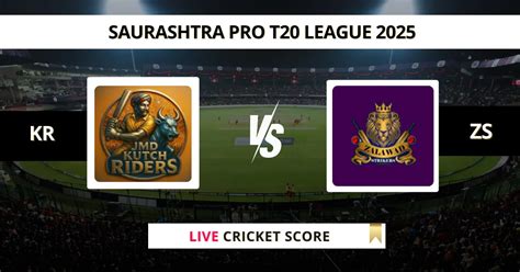 KR vs ZS Live Score, Scorecard, Ball by Ball Update | Saurashtra Pro ...