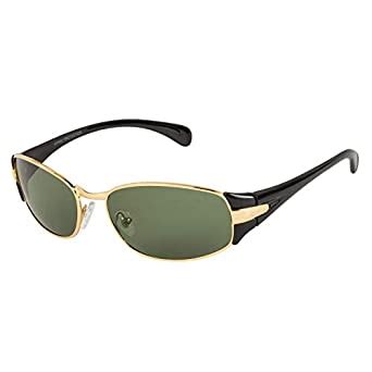 Buy iCatch Gold UV Protection Glass Lens Full Rim Rectangle Sunglasses ...