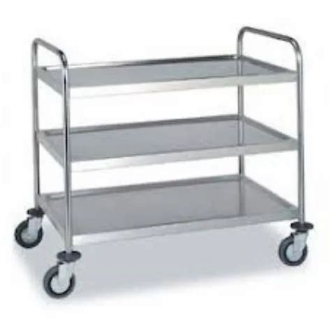 Stainless Steel Trolleys - Dirty Dish Collection Trolley Manufacturer ...