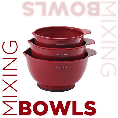 KitchenAid Universal Nesting Plastic Mixing Bowls – The Jazz Chef