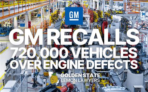 🚨 GM Recalls Over 720,000 Vehicles Due to Engine Defects: Is Your SUV ...