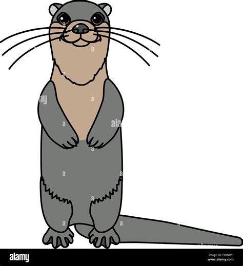 Otter Stock Vector Images - Alamy