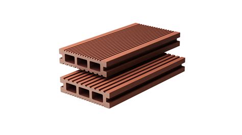 Waterproof 100 X 25 WPC Decking Board Recycled Plastic Wood Boards