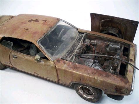 Image result for How to Rust a Plastic Model Car