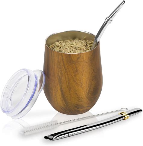 Numola Mate Cup Bombilla Set, Yerba Mate Gourd with India | Ubuy