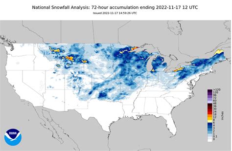 A look at totals in the lake-effect snow belt | WGN-TV
