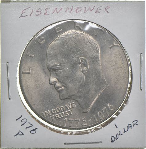 1976-P Eisenhower Bicentennial Dollar | Property Room