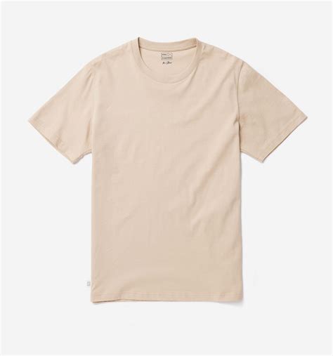 Essential Cotton T-shirt Light Brown - M | Beige t shirts, Tan t shirt ...