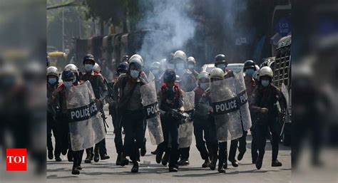 Myanmar police move to stamp out protests after envoy appeals to UN to ...