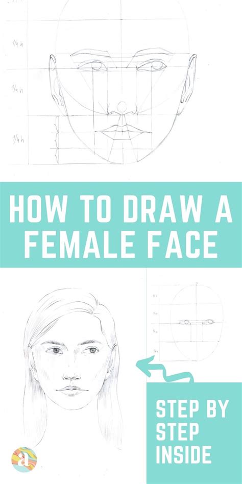 Image result for Drawing Female Face Tutorial