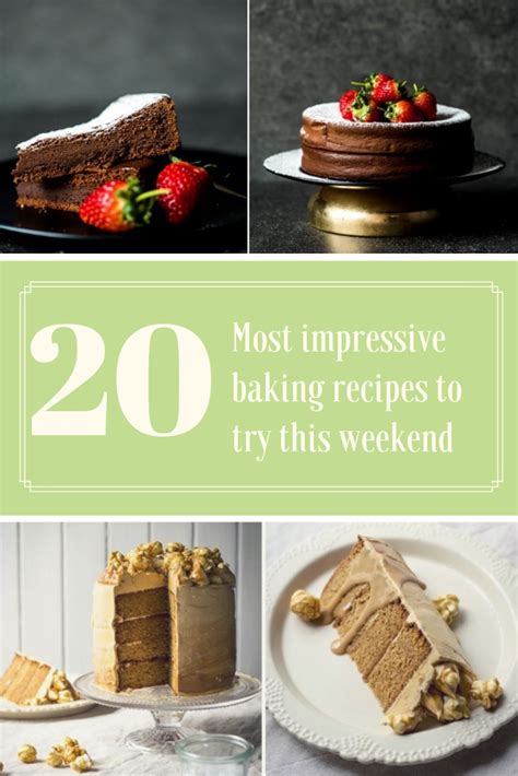 most impressive baking recipes