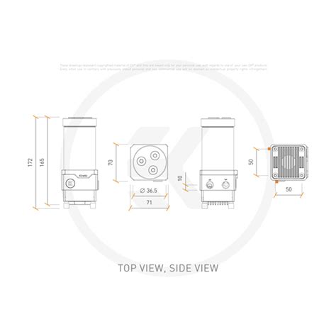 Buy Online - EK-Quantum Kinetic TBE 160 DDC PWM D-RGB - Plexi