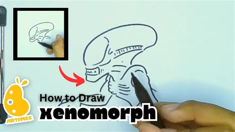 Xenomorph Drawing Tutorial 的图像结果