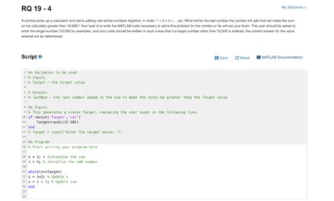 Try and Catch Example MATLAB Script 的图像结果