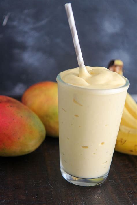 Mango Banana Smoothie | Recipe Cart | Recipe Cart
