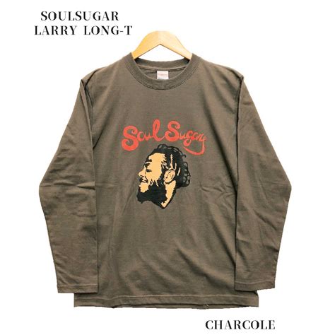 SOULSUGAR LARRY LONG T-SHIRTS : CHARCOL / ソウルシュガー・ラリー・ロングT-シャツ：チャコール ...