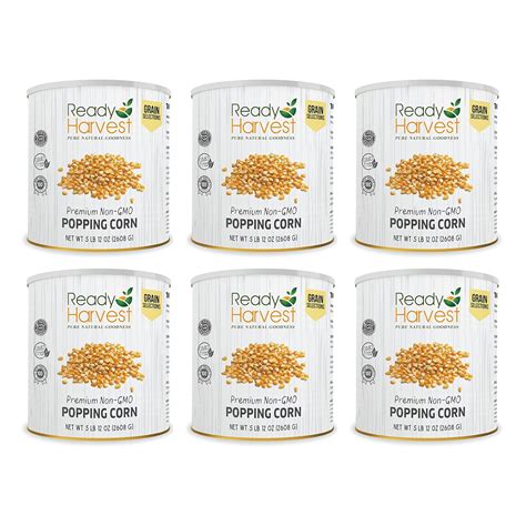 Amazon.com : Ready Harvest Premium Non-GMO Popcorn Kernels for Popping ...