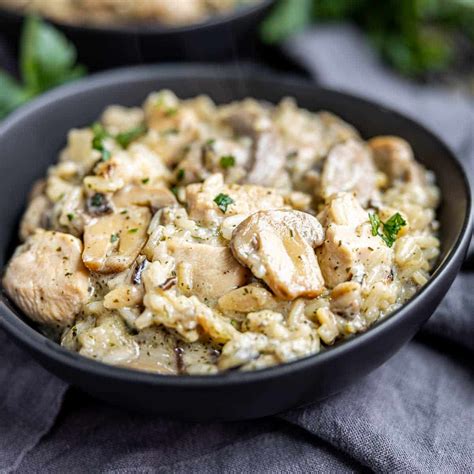 Instant Pot Cream of Mushroom Chicken and Wild Rice - Home. Made. Interest.