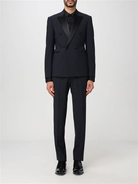 Emporio Armani Outlet: Suit men - Navy | Emporio Armani suit ...