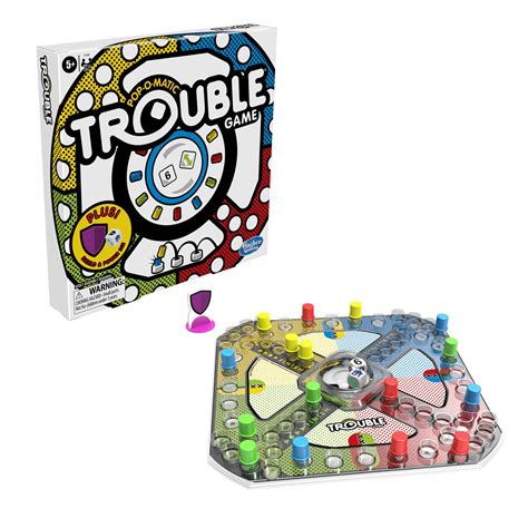 Trouble Game Logo