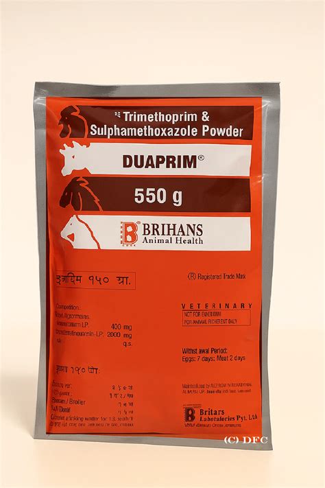 Duaprim - Trimethoprim & Sulphamethoxazole Powder by Brihans