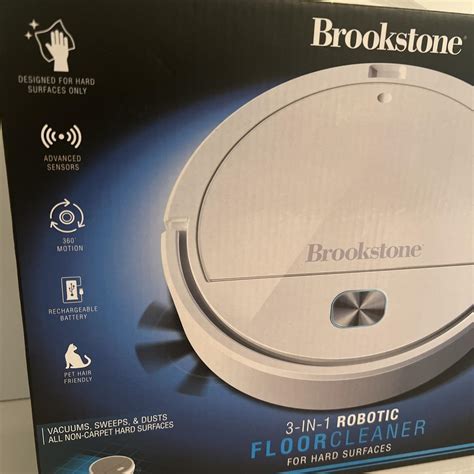 Brookstone 3 in 1 Robotic Vacuum Cleaner for Hard... - Depop