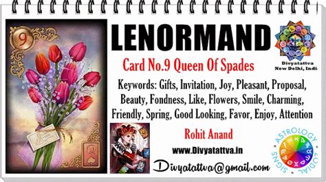 Lenormand Bouquet Card Meaning Interpretation Combinations in Petit ...