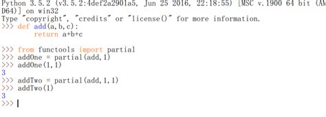 Python Partial 的图像结果