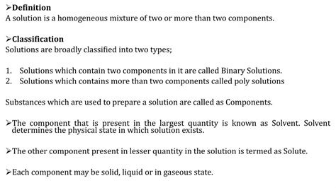 Image result for Types of Solutions PPT