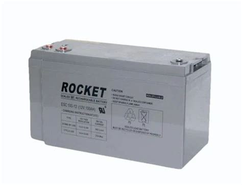 Rocket Battery - Rocket 12V 100Ah SMF Battery Manufacturer from Chennai