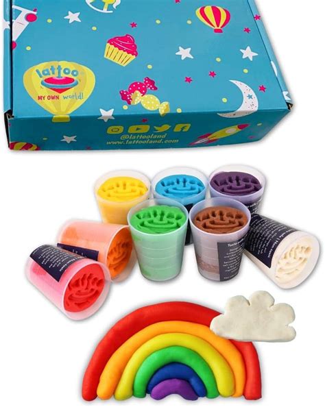 Buy Ratna's Fantasy Dough Clay 8in1 - Multicolor Clay Set for Kids ...