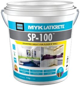MYK LATICRETE SP-100 Epoxy Grout 1kg (108 Alpine Blue ) Hardener :70g ...