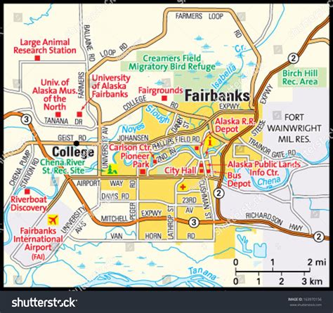 Map Of Fairbanks