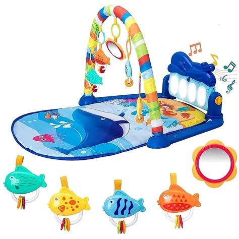 BHALALA ENTERPRISE Baby Gym Piano Functional Musical Keyboard Mat Piano ...