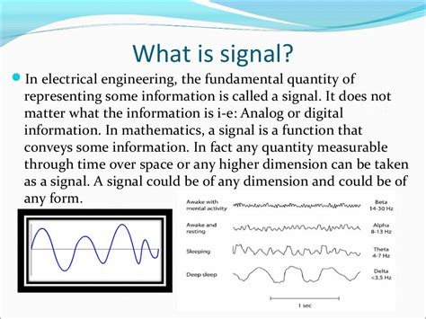 Image result for Classification of Signal