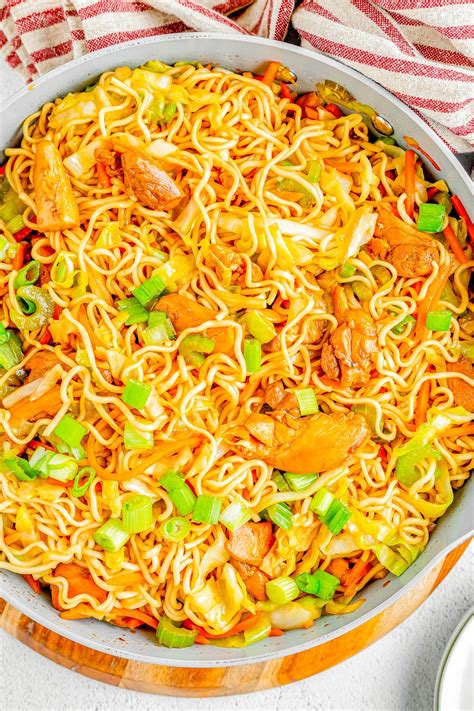 Chicken Fried Noodles Recipe