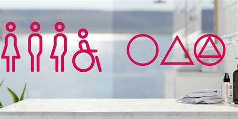 Restroom Signage 的图像结果