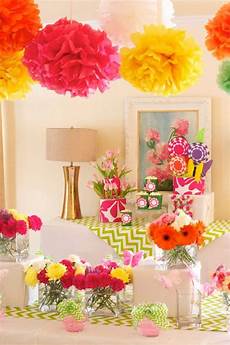 Theme Decorations by Kara S Ideas Flower Shop Themed Birthday Theme Decorations