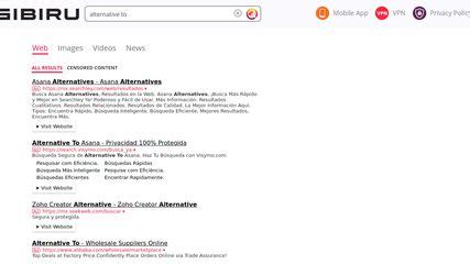 Image result for Gibiru Search Engine