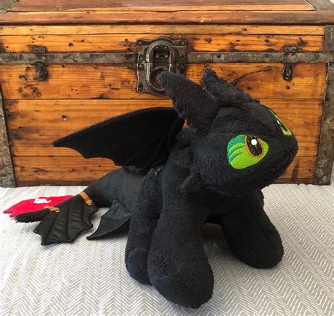 Toothless Plush/how to Train Your Dragon Plush/dragon - Etsy UK