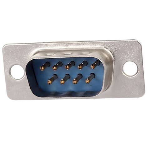Buy DB9 Male Straight Connector Online in India | Robocraze