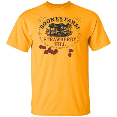 Boone's farm strawberry hill wine shirt - Bucktee.com