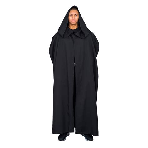 Mens Black Robe Hood at Logan Brewis blog
